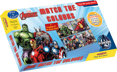 

Sterling Avengers Match the Colours (96 Pieces)(96 Pieces)