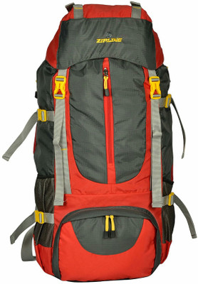 

ZIPLINE 1052-Red Rucksack - 65 L(Red)