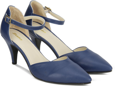

Bata Women Blue Heels