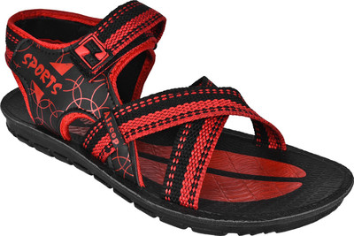 

World Wear Footwear Men Black Sandals