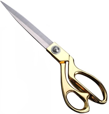 StealODeal 10.5 Inch Gold Professional Scissors(Set of 1, Gold, Silver)