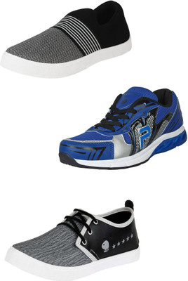 

SHOEFLY Multicolor Combo-(3)-740-757-760 Sneakers For Men(Multicolor