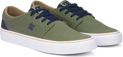

DC TRASE TX Canvas Shoes For Men(Green, Mil