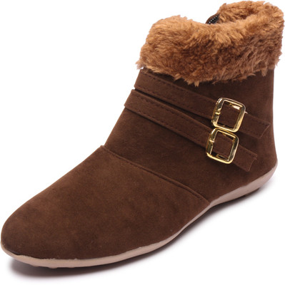 

Style Height Boots For Women(Brown