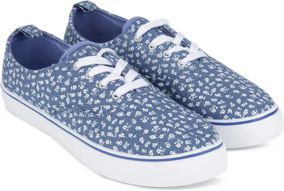

Forever Glam by Pantaloons 880002227BLUE Canvas Shoes For Women(Blue, White