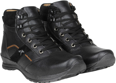 

Kraasa Rocker Bottom Boots For Men(Black
