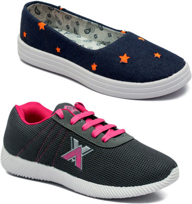 

Asian Women Casual & Running Shoes Combo Pack of 2 For Women(Multicolor