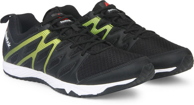 

REEBOK ARCADE RUNNER Running Shoes For Men(Black, Black/solar yellow/wht