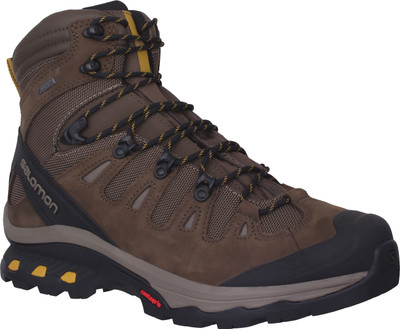 

Salomon Quest 4D 3 Waterproof Hiking & Trekking Shoes For Men(Brown, Black