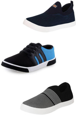 

SHOEFLY Multicolor Combo-(3)-347-760-757 Sneakers For Men(Multicolor