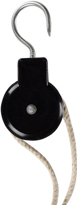 

DPC Overhead/Shoulder Rope(Cable) & Pulley Weighted Skipping Rope(Black, Length: 244 cm)