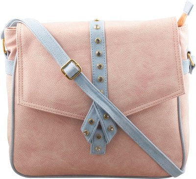 

ESBEDA Women Casual Pink, Blue PU Sling Bag, Blue;pink