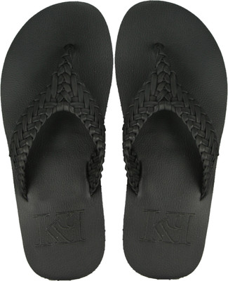 

Kerry Parker Ethnic Mayhem Flip Flops, Black