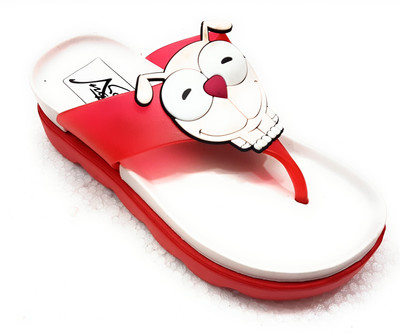 

Angel Fashion Flip Flops, Red
