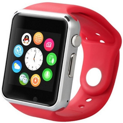 

Newone Digital Smart watch A1 Red Red Smartwatch(Red Strap Free size)