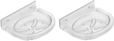 

SSS - Acrylic Unbreakable Oval Soap Dish Set of 2 pcs (Type - Oval)(Clear)
