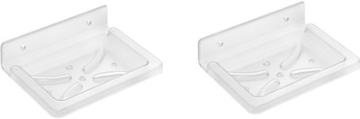 

SSS - Acrylic Unbreakable Square Soap Dish Set of 2 pcs (Type - Square)(Clear)