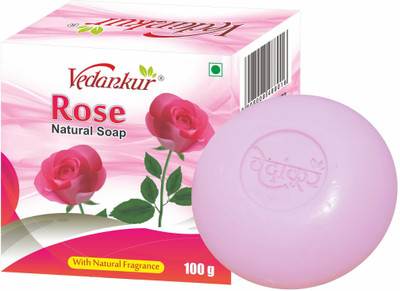 

vedankur rose soap(240 g, Pack of 6)