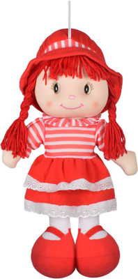 

Ultra Cute Hugging Baby Doll Soft Toy with Strips - 20 inch(Red)