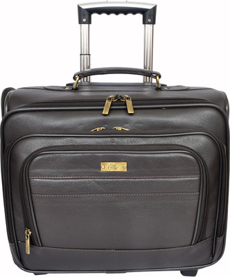 

Allen Cooper AC-241-TROLLEY Expandable Cabin Luggage -  inch(Brown