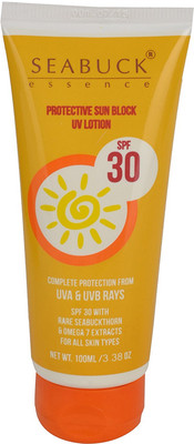 

Seabuck Sun Block UV Lotion, 100 Milliliters - SPF 30 PA+(100 g)