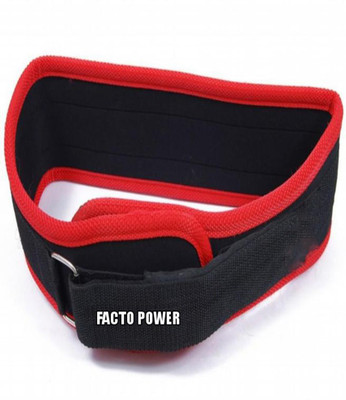

FACTO POWER EVA GYM BELT (SIZE : M) Waist Support (M, Black, Red)