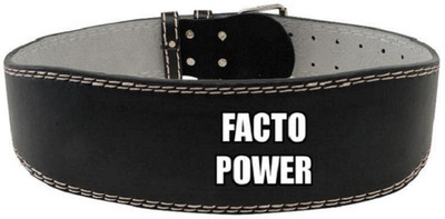 

FACTO POWER Online Series, Size : 42, Leather Material, Abdomen Support (XL, Black)