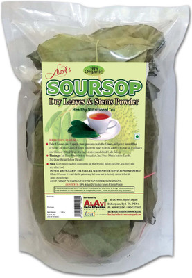 

ALAVI SOURSOP / GRAVIOLA DRY LEAVES WITH STEM POWDER Herbal Tea Pouch(130 g)