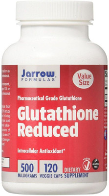 

Jarrow Formulas Reduced Glutathione, Supports Liver Health, 500 mg, 120 Veggie caps(120 No)