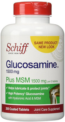 

Schiff Glucosamine 1500mg Plus MSM(200 No)