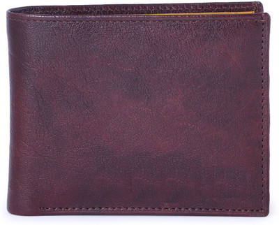 

Debonair international Men Maroon Genuine Leather Wallet(6 Card Slots)