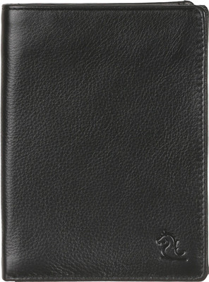 

Kara Men Black Genuine Leather Wallet(6 Card Slots)