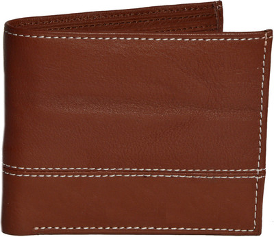 

Debonair International Men Tan Genuine Leather Wallet(6 Card Slots)