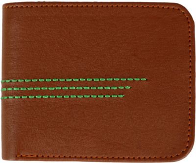 

Briston Men Brown, Green Artificial Leather Wallet(4 Card Slots)