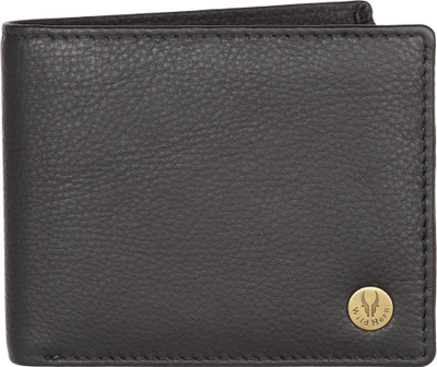 

WildHorn Men Black Genuine Leather Wallet(5 Card Slots)