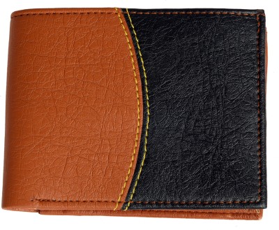 

JMD Men Brown, Black Artificial Leather Wallet, Black;brown