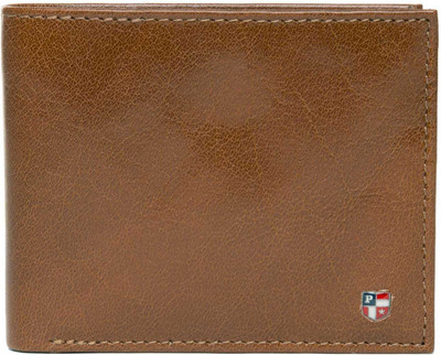 

U.S. Polo Assn Men Brown Genuine Leather Wallet(4 Card Slots)