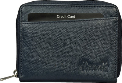 

SBS Girls Blue Genuine Leather Wrist Wallet(3 Card Slots), Navy