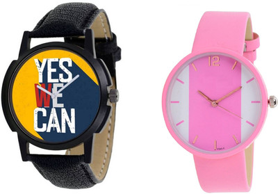 

JIYA ENTERPRISE New Design Dial and New Style attractive Watch For Men and Women-JE015 Watch - For Boys & Girls