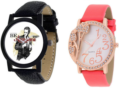 

T TOPLINE New Design Dial and New Style attractive Watch For Men and Women-FF046 Watch - For Boys & Girls