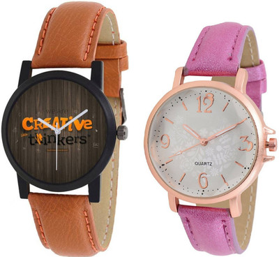 

JIYA ENTERPRISE New Design Dial and New Style attractive Watch For Men and Women-JE005 Watch - For Boys & Girls