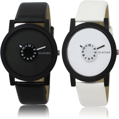 

Glaciar GLR1025_1026 Personality Simply Creative Couple Quartz Watch - For Couple