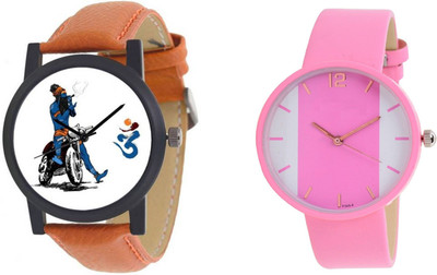 

JIYA ENTERPRISE New Design Dial and New Style attractive Watch For Men and Women-JE011 Watch - For Boys & Girls
