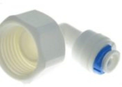 

PK Aqua TRENDZ 1 Pcs RO Female Direct Valve Elbow Connector – 1/2 Female Thread X 3/8 Inch RO Tube. Solid Filter Cartridge(0.5, Pack of 1)