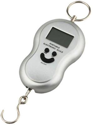 

Elegantshopping PORTABLE ELECTRONIC SCALE Weighing Scale(Silver)