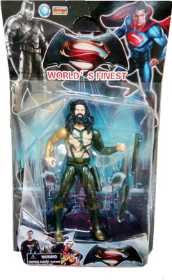 

TALKING GANESHA Justice League Aquaman Action figure with lights toy for kids(Multicolor)