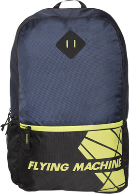 

Flying Machine Elegant Youth 18 L Backpack(Multicolor), Blue