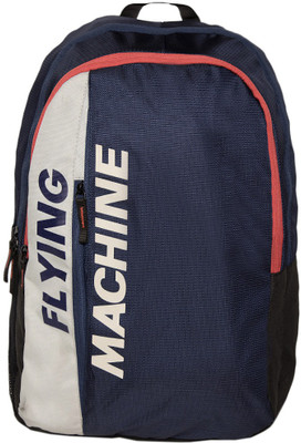 

Flying Machine Elegant Youth 18 L Backpack(Multicolor), Blue