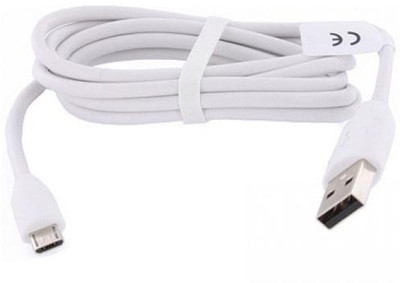 TROST Micro USB Cable 1 m Data/Sync Aq Power Plus(Compatible with Intex Aqua Power Plus, White, One Cable)