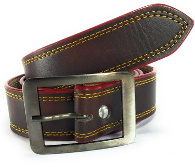 

DJ Men Brown Artificial Leather Belt